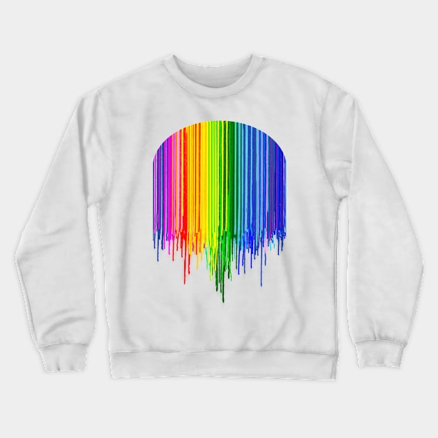 Rainbow Gay Pride Crewneck Sweatshirt by notsniwart